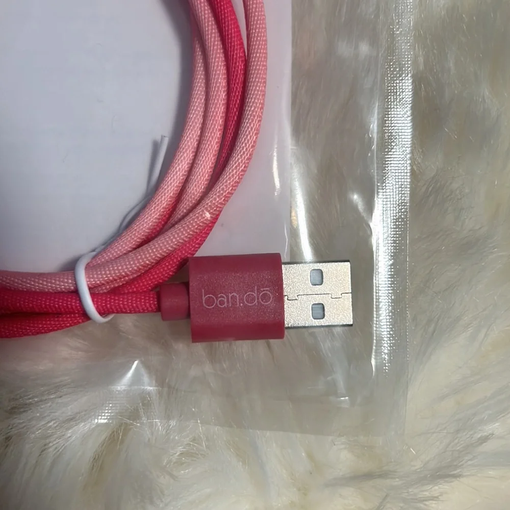 ban.do Pink Ombré Lightnight to USB Charging Cable